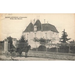 MIKII-0690 16 SAINT ANCEAU VILLA DES ROSES FIACRE CHEVAL