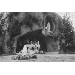 MIKIH-1044 16 GROTTE ND DE LOURDES DE L HABIT 1954 CARTE PHOTO
