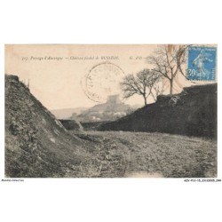 AZVP12-1185-15 - Paysage d'AUVERGNE - Chateau feodal de BUSSEOL