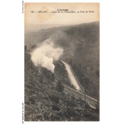 AZVP12-1224-15 - AUVERGNE -ARLANC - Ligne de la chaise dieu au pont de merle