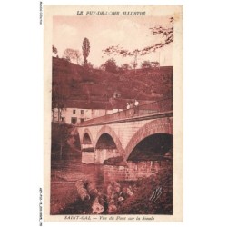 AZVP12-1248-15 - LE PUY DE DOME ILLUSTRE - SAINT-GAL - Vue du pont sur la sioule